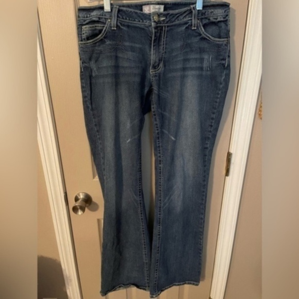 Twenty X By Wrangler Houston Lowest Rise Slim Fit Flare Leg Jeans
